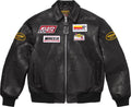 Supreme Vanson Leathers Spider-Man Jacket Black