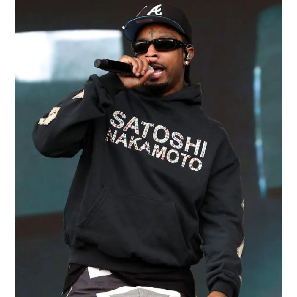 21 Savage Satoshi Nakamoto Hoodie