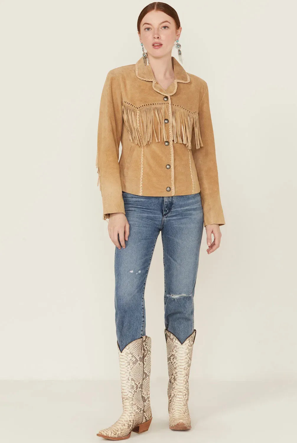 Willow Suede Fringe Jacket