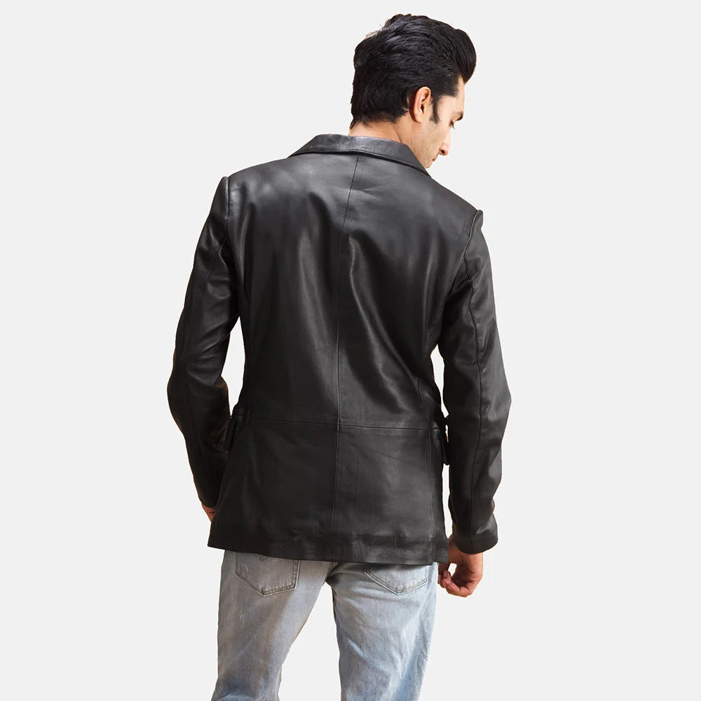 Jackson Leather Blazer