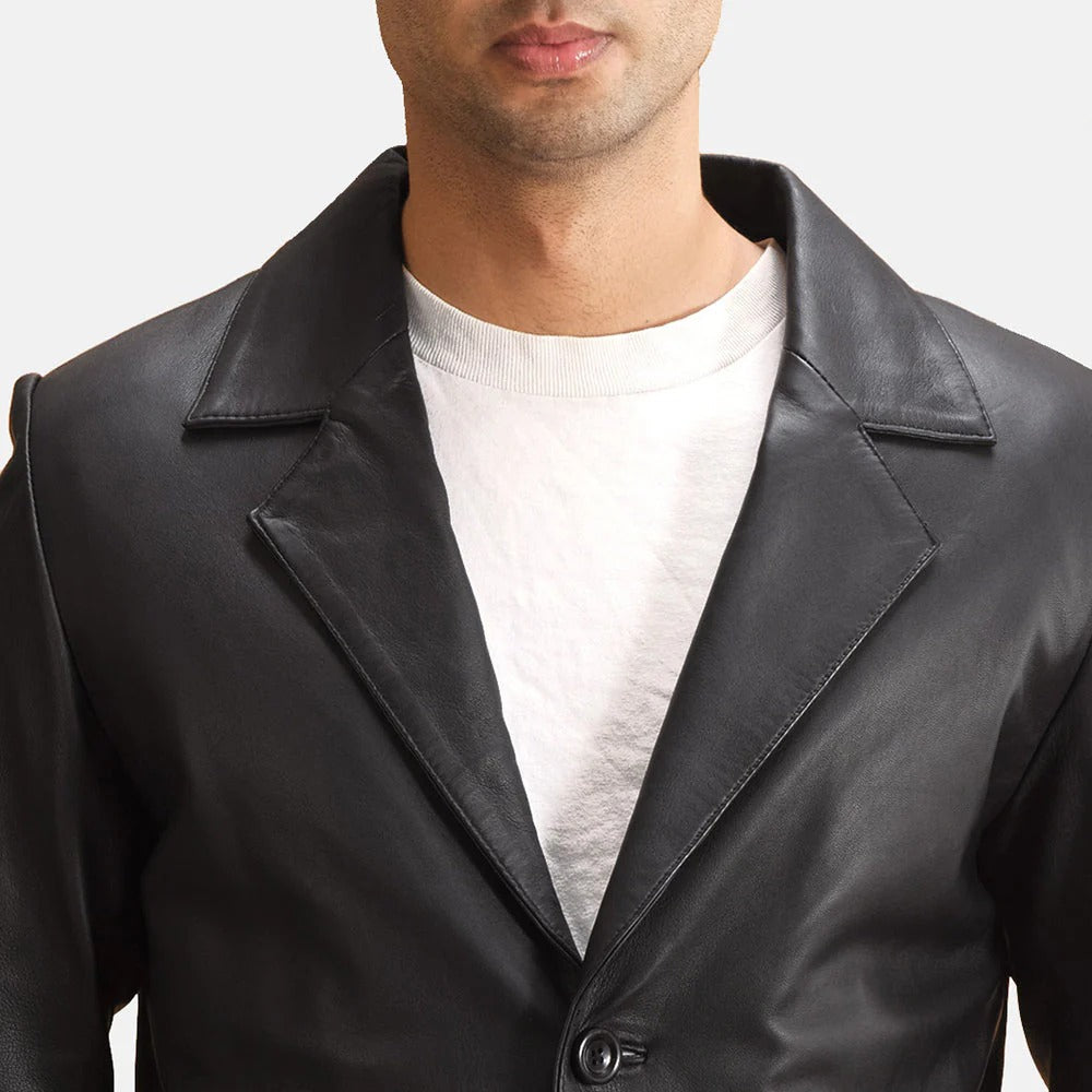 Jackson Leather Blazer
